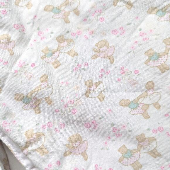 Vintage Romper Baby Girls Size 6-9m Pink Ballerina Puffy - Picture 8 of 9